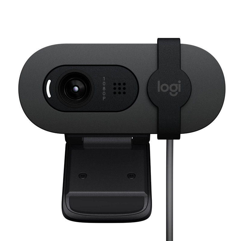 Logitech Brio 100 Full HD Webcam - Graphite