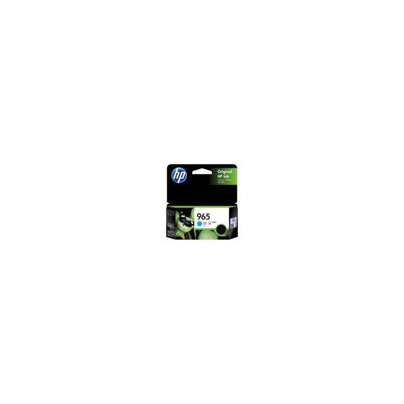 HP 965 Cyan Original Ink Cartridge