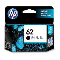 HP 62 BLACK INK CARTRIDGE
