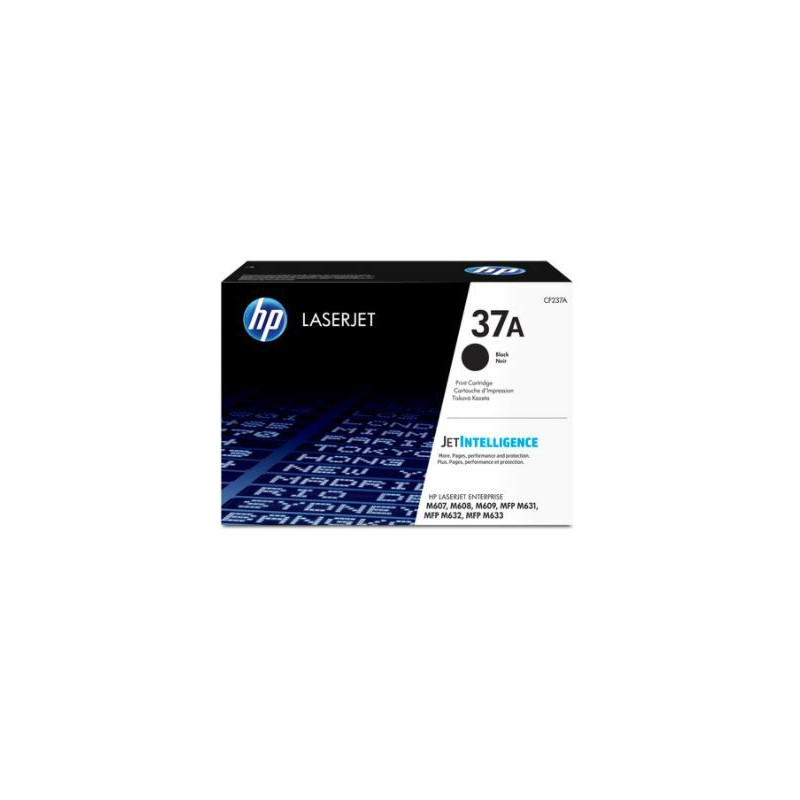 HP 37A Black LaserJet Toner Cartridge
