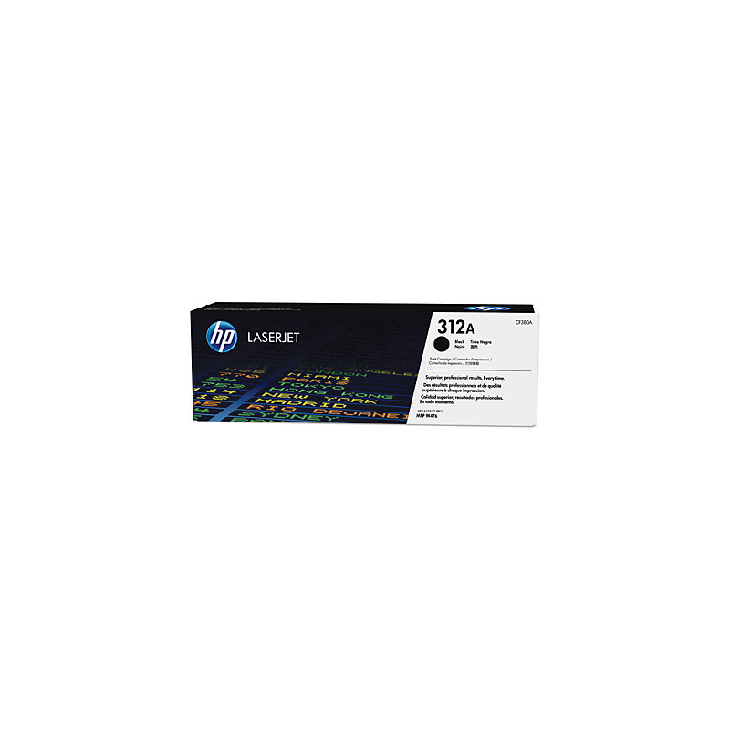 HP 312A BLACK ORIGINAL LASERJET CARTRIDGE