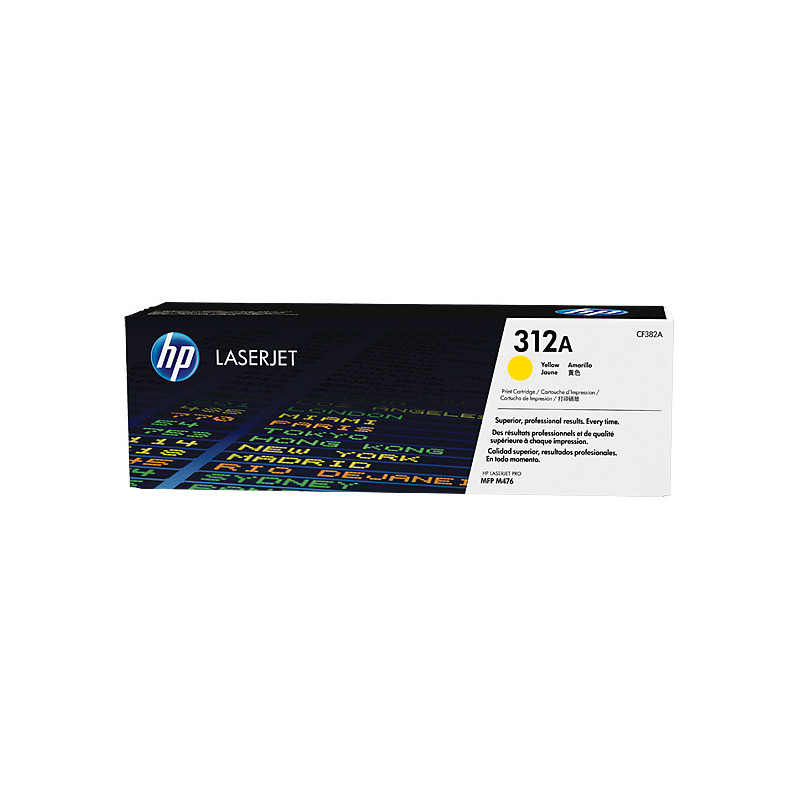 HP 312A YELLOW ORIGINAL LASERJET CARTRIDGE