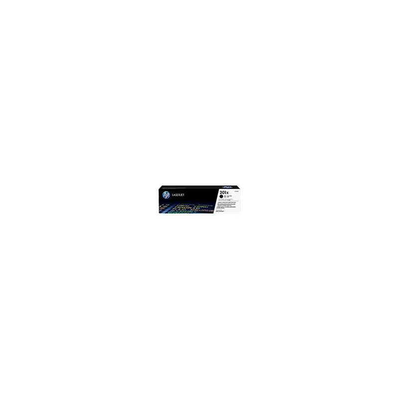 HP 201X BLACK TONER - HIGH YIELD - APPROX 6.5K PAGES - M252, M277 COMPATIBLE